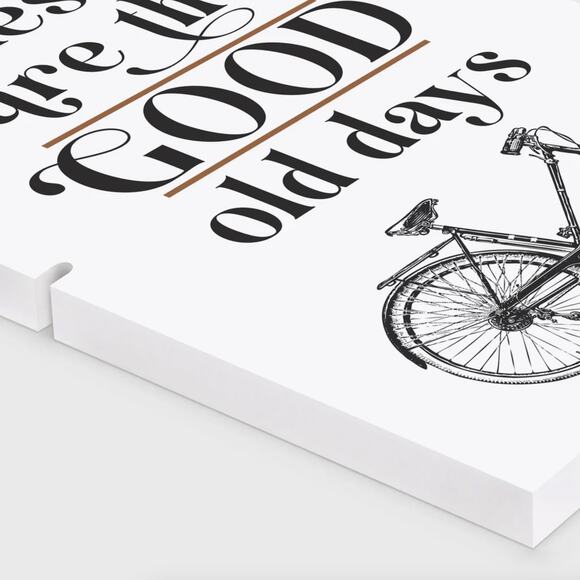 P Graham Dunn "Good Old Days" Story Board Linkable Stand-Up Frame New - Picture 5 of 8